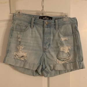 Hollister High-Waisted Jean Shorts ☆